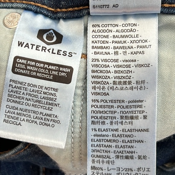 Levi’s Strauss Women 311 Shaping Skinny Blue Jeans - Women’s 31 - Picture 16 of 17